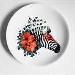 Aesthetic Colorful Deer Plates