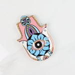 Aesthetic Colorful Hamsa Plates