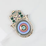 Aesthetic Colorful Hamsa Plates