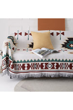 Geometric Pattern Cozy Blanket