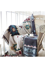 Geometric Pattern Cozy Blanket