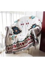 Geometric Pattern Cozy Blanket