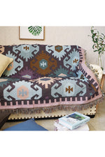 Geometric Pattern Cozy Blanket