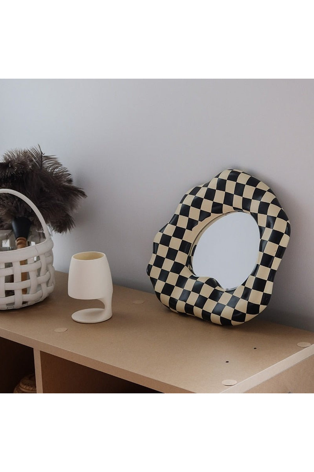 Checkerboard Creative Mirror