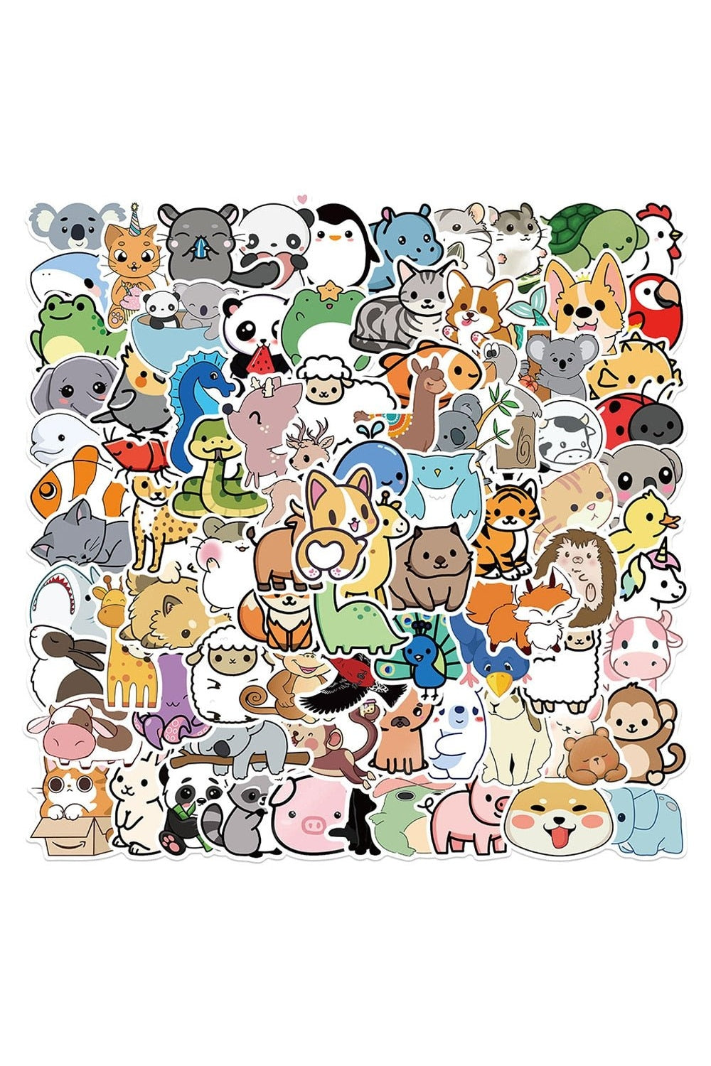 Mixed Cute Animal Stickers