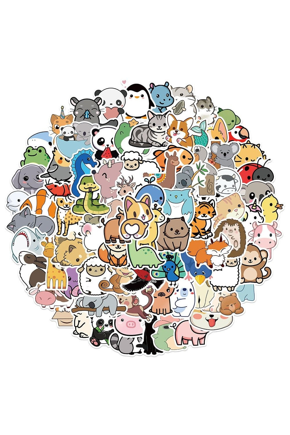 Mixed Cute Animal Stickers