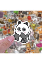 Cartoon Animal Stickers Set