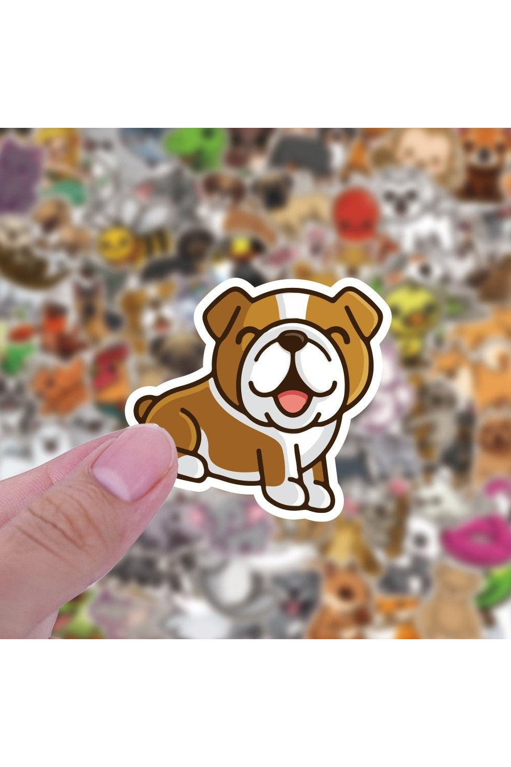 Cartoon Animal Stickers Set