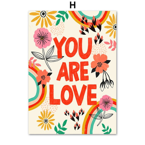 Aesthetic Cute Nature Canvas Posters