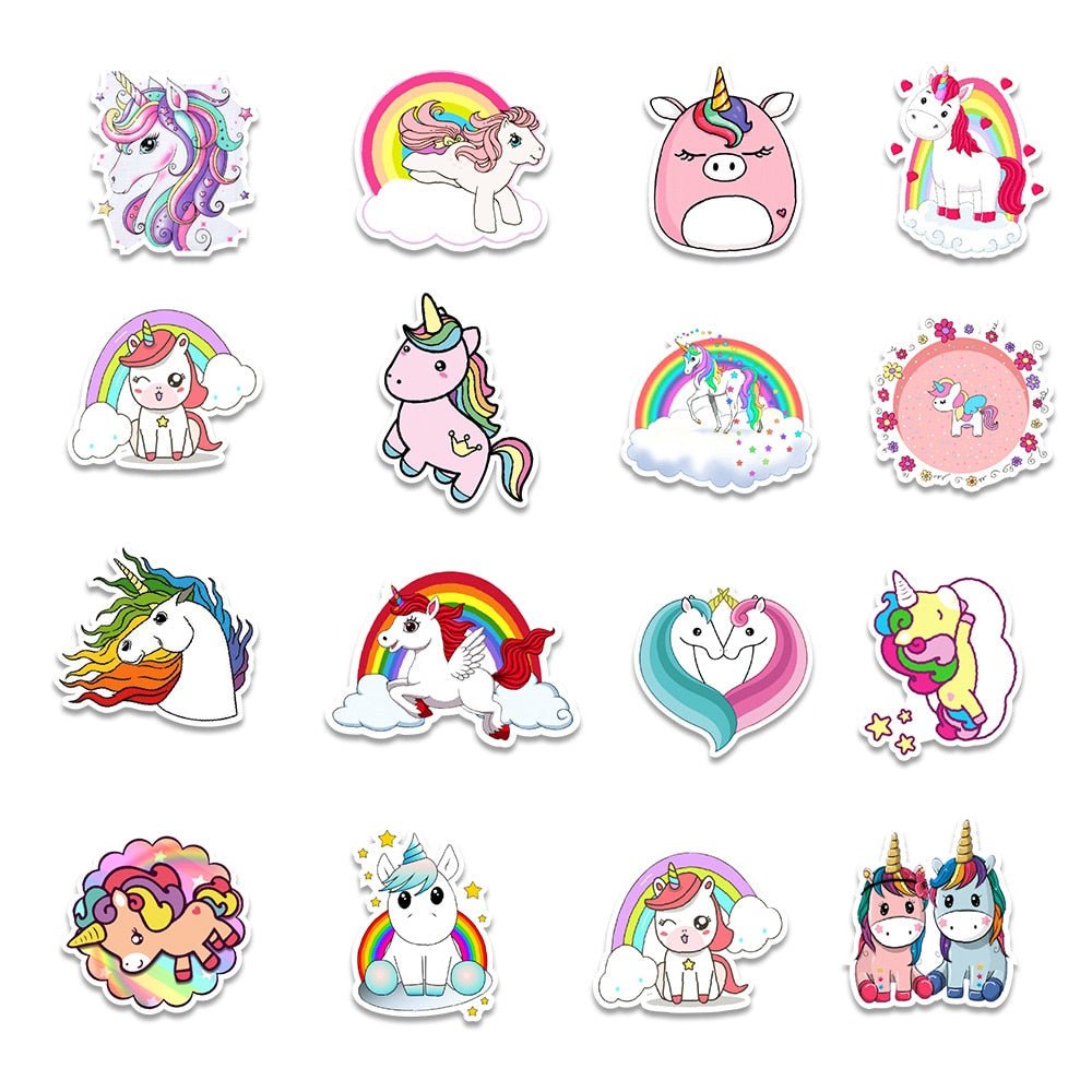 Aesthetic Cute Unicorn Stickers