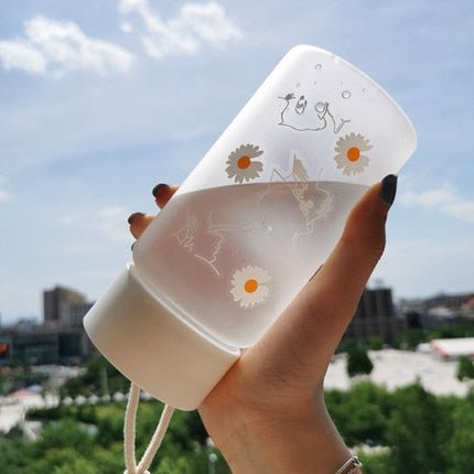 Aesthetic Daisy Water Bottle