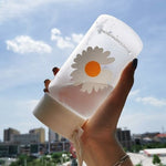 Daisy Motif Hydration Bottle