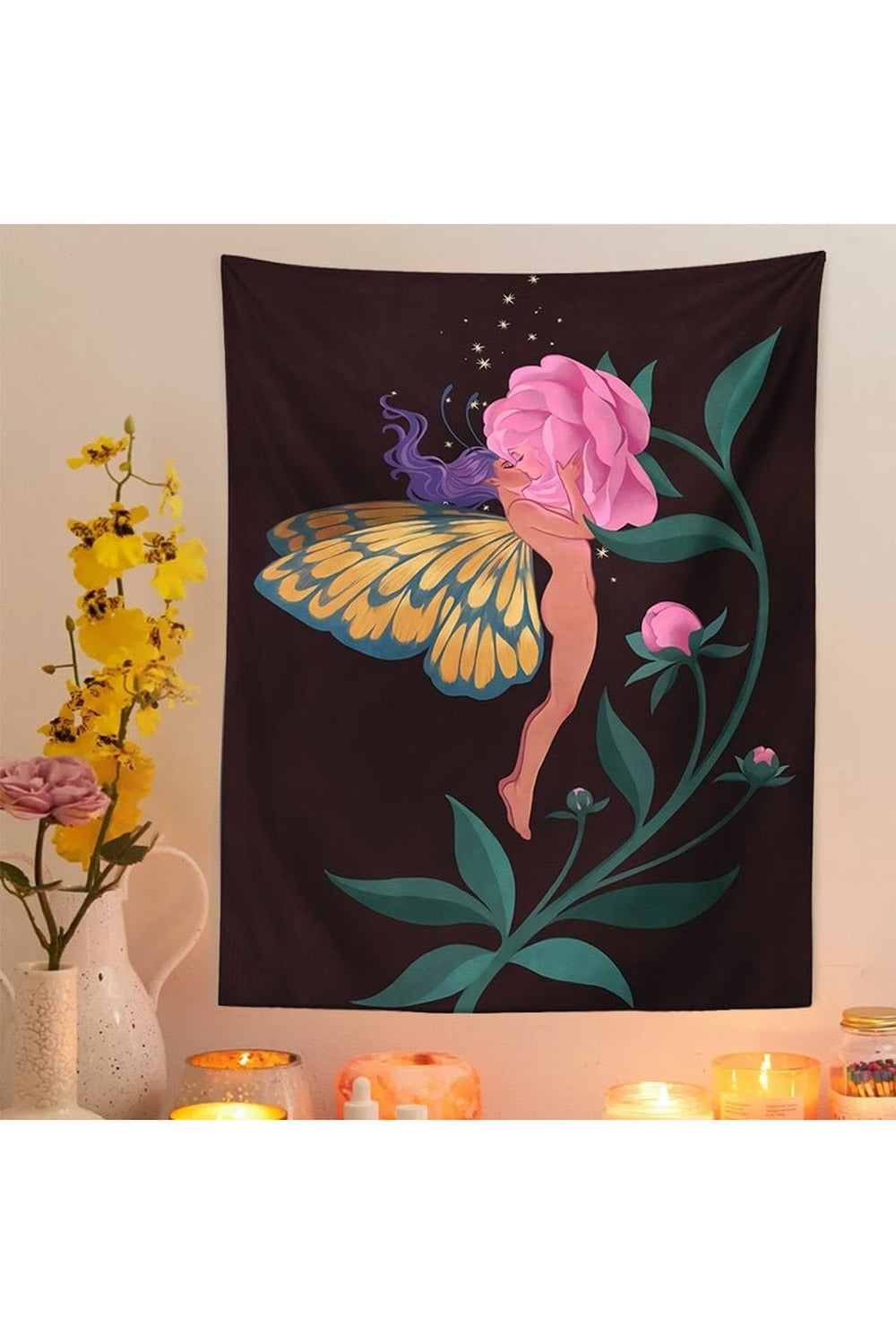 Flora Fairy Wall Tapestry