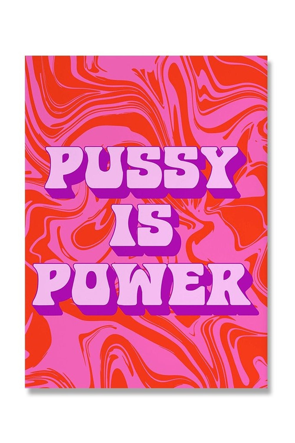 Empowerment Girl Power Canvas Art Poster