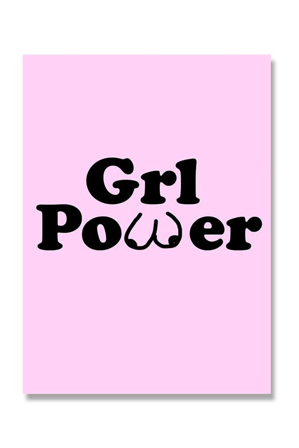 Empowerment Girl Power Canvas Art Poster