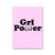 Preppy Girl Power Canvas Poster