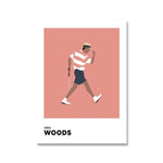 Golf Legend Iconic Canvas Poster