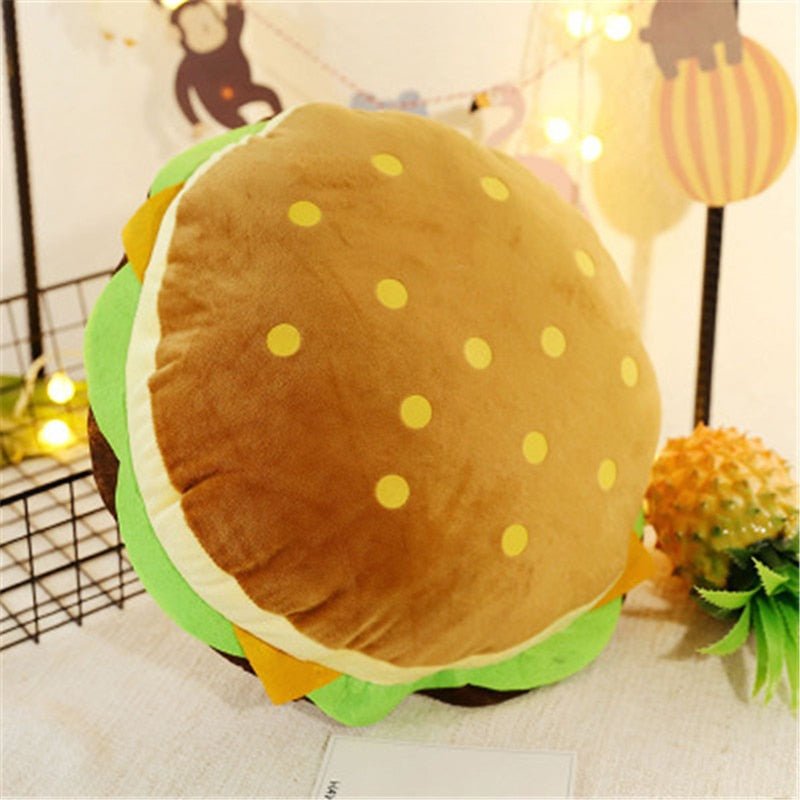 Yummy Hamburger Shape Pillow