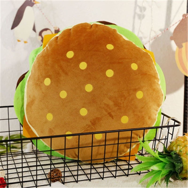 Aesthetic Hamburger Pillow