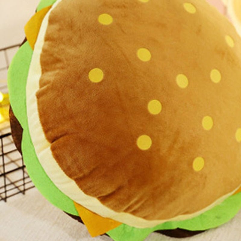 Aesthetic Hamburger Pillow