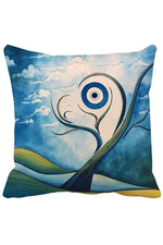 Hamsa Sign Decorative Pillow Case