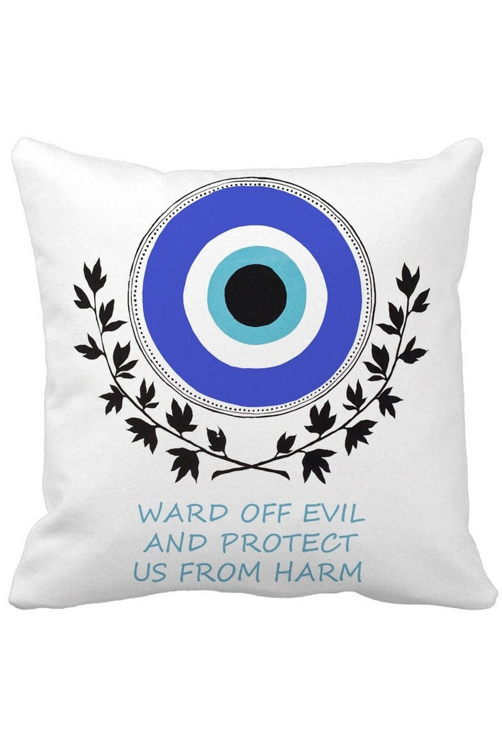 Hamsa Sign Decorative Pillow Case