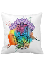 Hamsa Sign Decorative Pillow Case