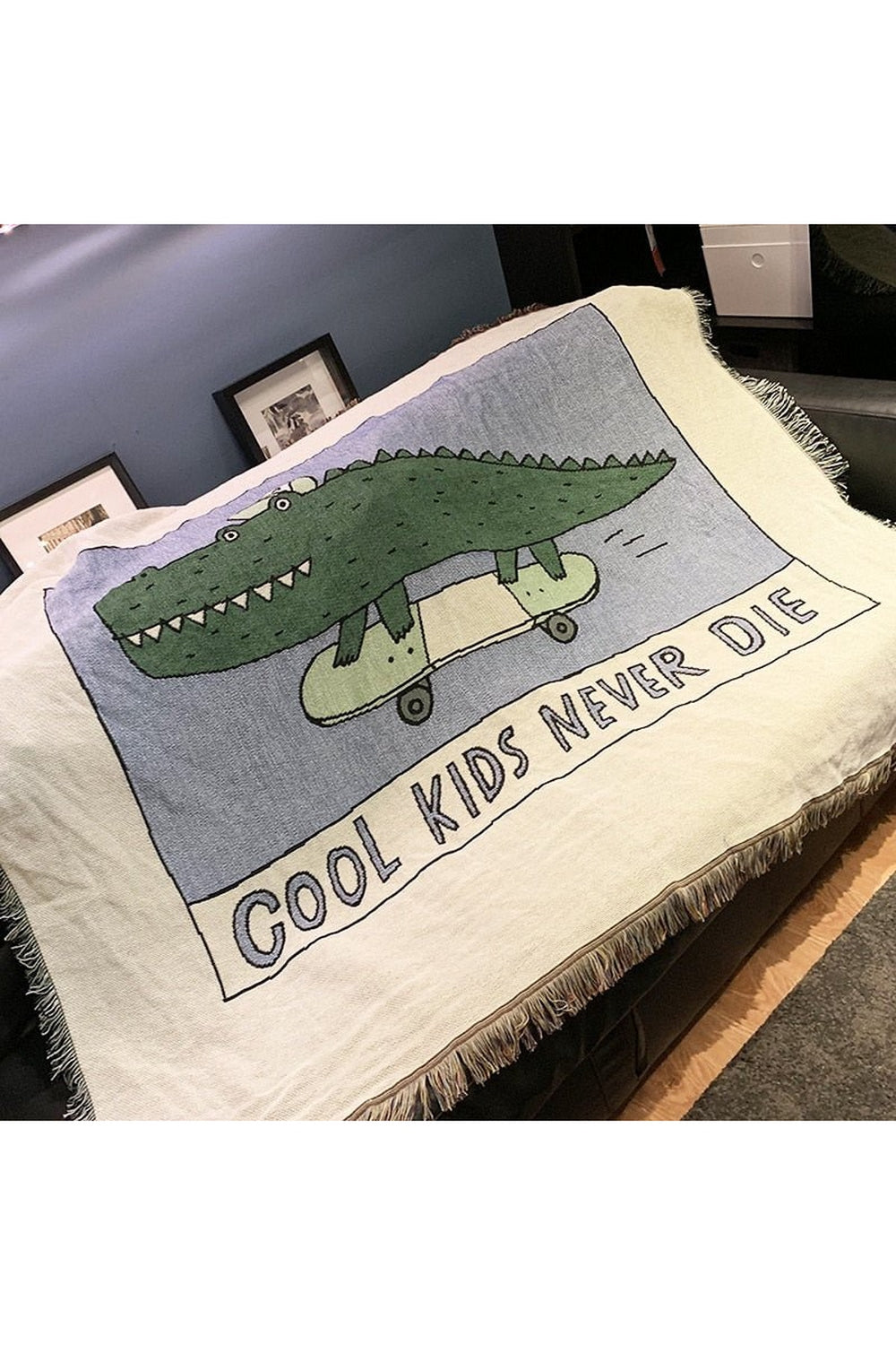 Kids Crocodile Fun Blanket