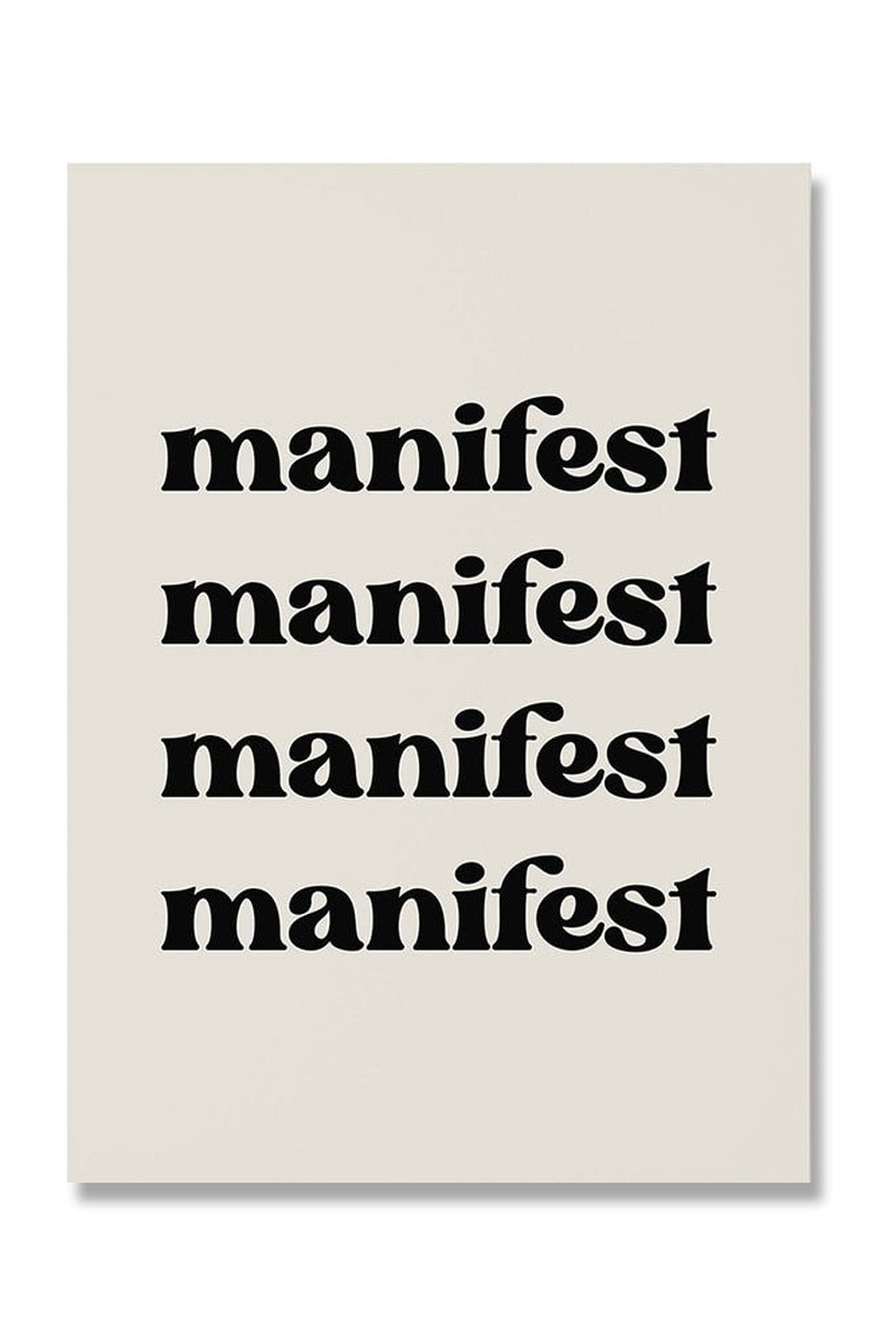 Manifest Dreams Canvas Poster