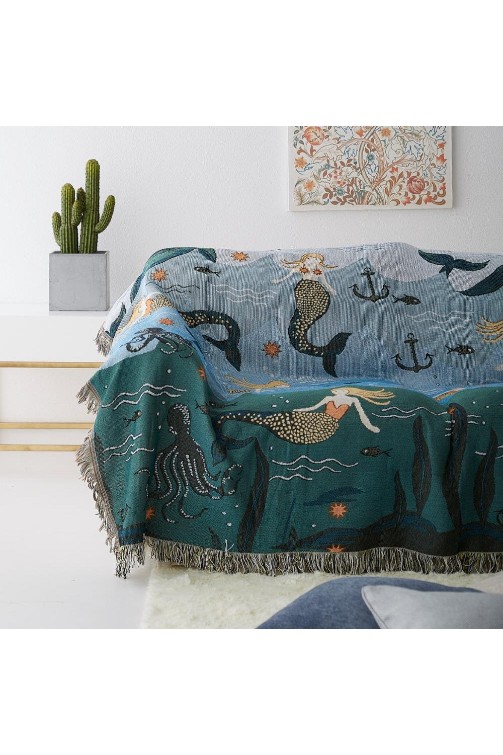 Mermaid Fantasy Sofa Blanket