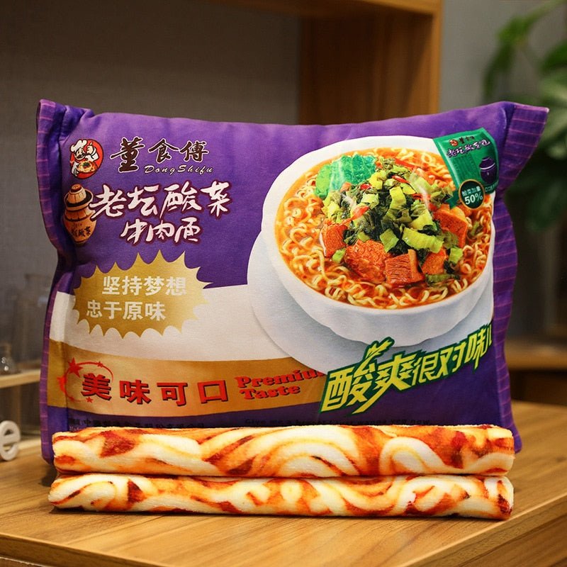 Aesthetic Noodles Pillow