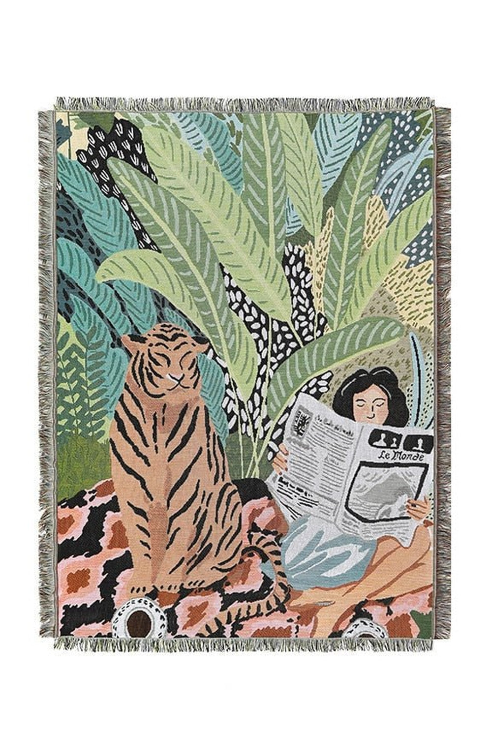 Oriental Tiger Majestic Blanket