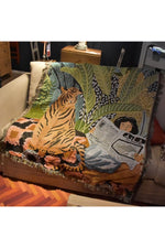 Oriental Tiger Majestic Blanket