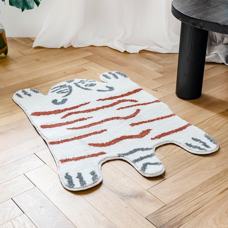 Aesthetic Painted Tiger Rug