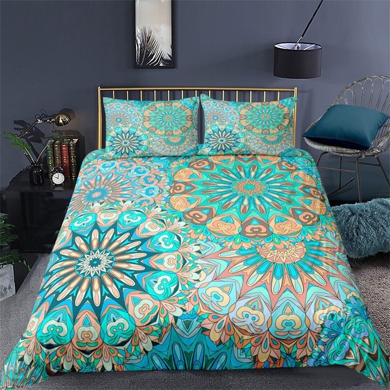 Pastel Mandala Peaceful Bedding Set