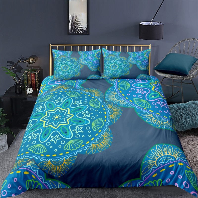 Pastel Mandala Peaceful Bedding Set