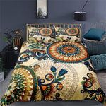 Aesthetic Pastel Mandala Bedding Set