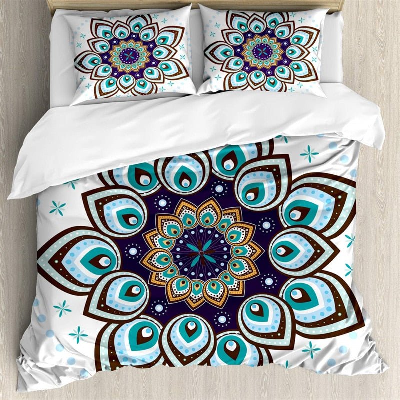 Pastel Mandala Peaceful Bedding Set