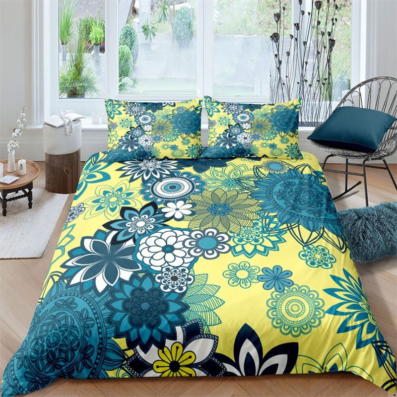 Pastel Mandala Peaceful Bedding Set