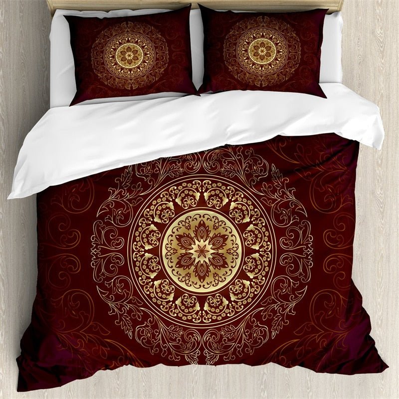 Pastel Mandala Peaceful Bedding Set