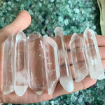 Aesthetic Polished Clear Quartz Crystal