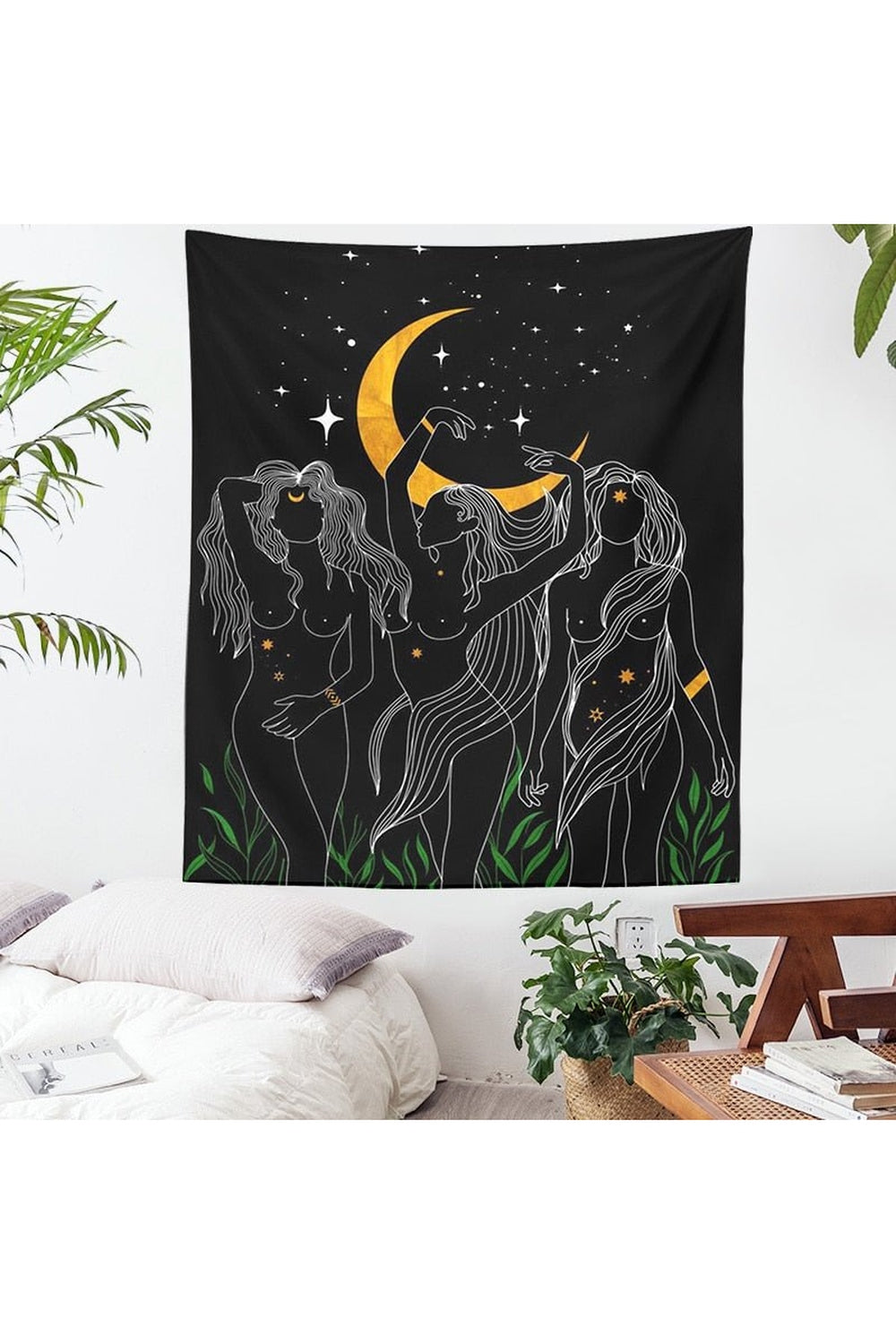 Priestesses of the Moon Mystical Tapestry