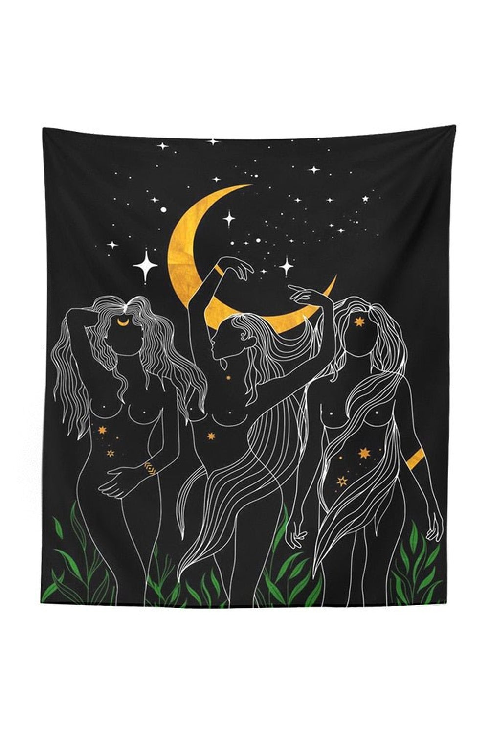 Priestesses of the Moon Mystical Tapestry