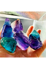 Rainbow Fluorite Healing Crystal