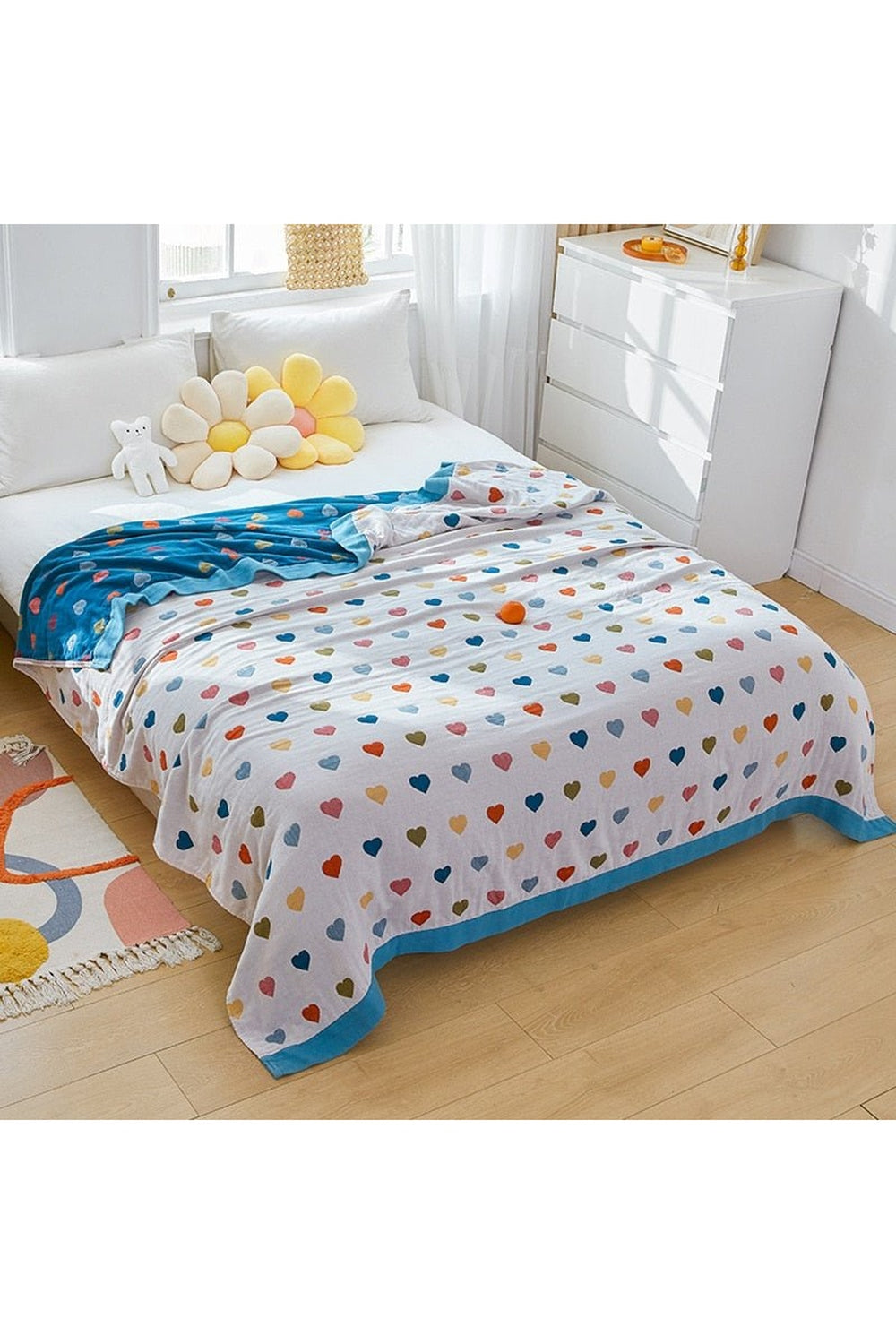 Summer Cartoon Fun Blanket