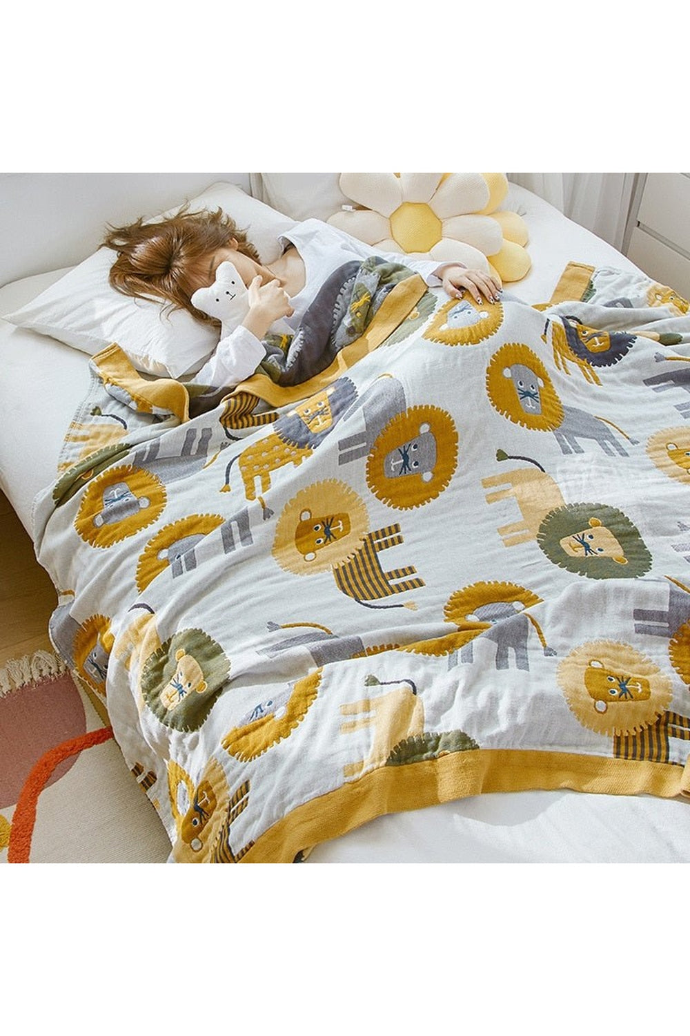 Summer Cartoon Fun Blanket